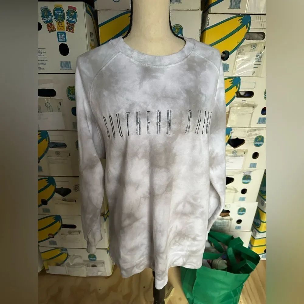 Southern Marsh Tie Dye Sweat Shirt